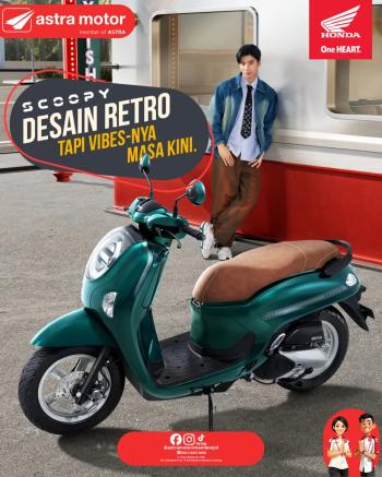 Honda Scoopy: Perpaduan Desain Retro dan Vibes Masa Kini Jadi Primadona di Bandar Lampung