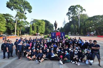 KJS - Komunitas Jalan Sehat Xaverius Pahoman - Bandar Lampung di Gelar  GBK Senayan Jakarta