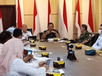 Kunjungan Dirwilhan Dirjen Strahan Kemhan RI Laksamana Pertama TNI Idham Faca ST. MM., Di LampungÂ 