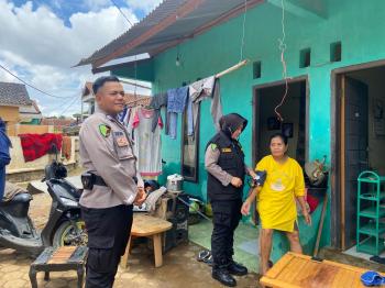 Polresta Kerahkan Tim Medis Periksa Kesehatan Korban Banjir Di Bandar Lampung