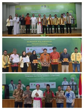 Pemuda Katolik Lampung Dorong Kemandirian Ekonomi Lewat Literasi Pasar Modal Menuju Indonesia Emas 2045