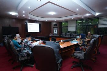 Rektor Terima Audiensi Unit Pengumpulan Zakat Unila