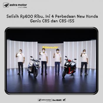 Selisih Rp600 Ribu, Ini 4 Perbedaan New Honda Genio CBS dan CBS-ISS