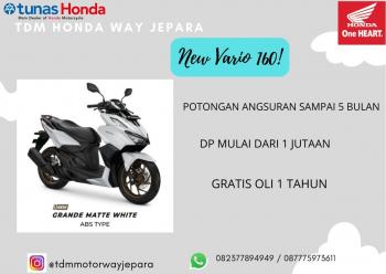 TDM Way Jepara Hadirkan New VARIO 160, Berikut Spesifikasi Fitur terbarunya!