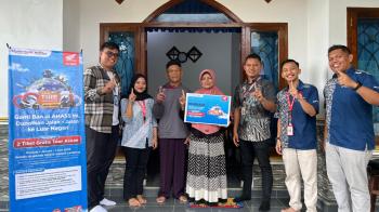 Konsumen Bengkel Resmi Honda ( AHASS ) Asal Ulu Belu Tanggamus Raih Hadiah Program  " Honda Tire Vaganza Tour ASEAN "