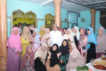 Pj Gubernur Lampung Bersilahturahmi Dengan Warga Bataranila dan Ajak Kondusivitas Jelang Pilkada 