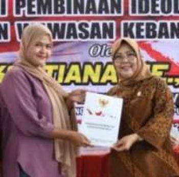 Kostiana SE.,MH Gelar Sosialisasi Pembinaan Ideologi Pancasila