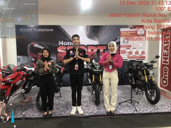 Honda Sport Motor Show Hadir di Mall Chandra