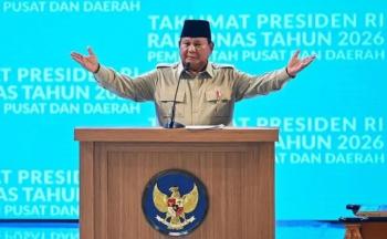 Buka Rakornas 2026, Prabowo Tekankan Kewaspadaan Nasional Hadapi Dinamika Dunia