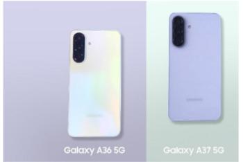 Ketahanan ekstra IP68 di Galaxy A37 5G makin maksimal untuk aktivitas harian, selangkah di atas Galaxy A36 5G