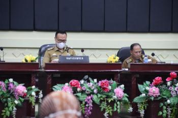 Pemprov Lampung Selenggarakan FGD Bahas Produk Hukum Daerah Yang Terdampak UU Nomor 11 Tahun 2020