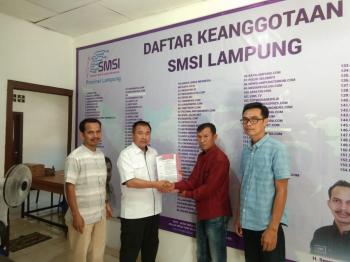 Pengurus Serikat Media Siber Indonesia (SMSI) Kabupaten Lampung Barat Resmi Dibentuk 