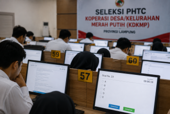 Diduga Bermasalah, Sistem CAT Seleksi Kopdes Merah Putih Tuai Keluhan Peserta di Lampung