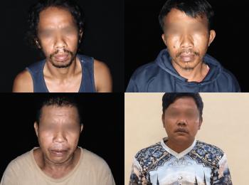 Daging Tapir Dibagikan ke Warga, Empat Pelaku Pembunuhan Satwa Dilindungi Ditangkap di Mesuji