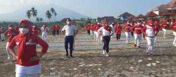 Peringati Haornas, YJI Cabang Lampung Selatan Gelar Senam Jantung Sehat Bersama Secara Virtual