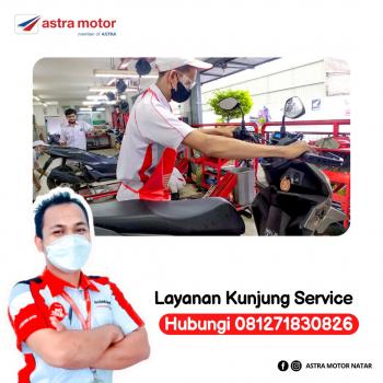 Service Mudah Tanpa Harus Ke Bengkel, Nikmati Layanan Home Service AHASS Astra Motor Natar
