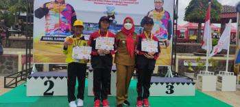 Tim Renang Bandar Lampung Raih 5 Emas di Hari Pertama PORPROV IX tahun 2022