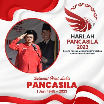 Sutono Sekretaris DPD PDIP Lampung: Pancasila Sebagai Dasar Negara Pemersatu Bangsa Dijaga, Diamalkan, Menuju Masyarakat Adil dan Sejahtera