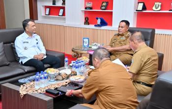Bupati Lampung Selatan Terima Audiensi BNNK Lampung Selatan 