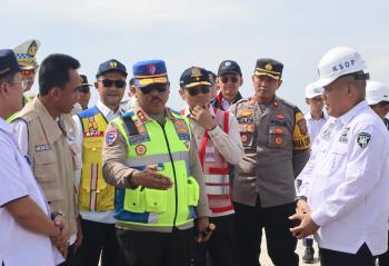 Operasi Ketupat 2026, Kakorlantas Pastikan Pelabuhan dan Jalan Siap Layani Mudik