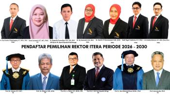 Pendaftaran Bakal Calon Rektor Itera Resmi Ditutup, 13 Kandidat Ikuti Tahapan Seleksi