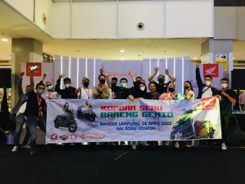 Tunas Honda Lampung Gelar Kopdar Seru Bareng New Genio