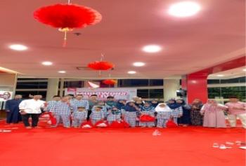 Doa Bersama dan Santunan Anak Yatim di TDM PRAMUKA Peringati Maulid Nabi Muhammad Saw