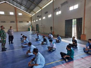 Selain Pembekalan Bela Negara, Koramil 19 Borobudur Beri Arahan Kepada Siswa SMK
