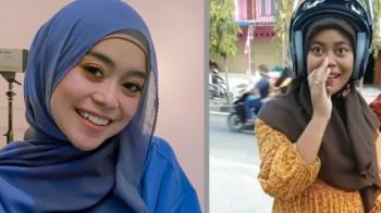 Viral !  Potret Pemotor di Jalan, Mirip Lesti Kejora Netizen: Kembar Tapi Beda Nasib