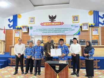 BPJS Ketenagakerjaan Lampung Tengah Bersama Pemkab Lampung Tengah Tegaskan Komitmen Untuk Perkuat Penyelenggaraan Jaminan Sosial Ketenagakerjaan 