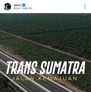 Presiden Jokowi Pamer Progres JTTS, Netizen Curhat: Pak Presiden Jalan dari Lampung-Palembang Banyak yang Berlubang 
