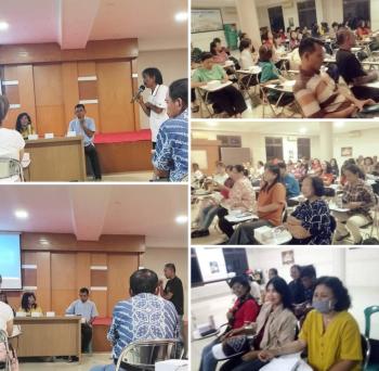 Pertemuan Panitia  Persiapan Perayaan Pesta Kerahiman Ilahi  Komunitas Kerasulan Kerahiman Ilahi St. Perawan Maria Keuskupan Tanjungkarang