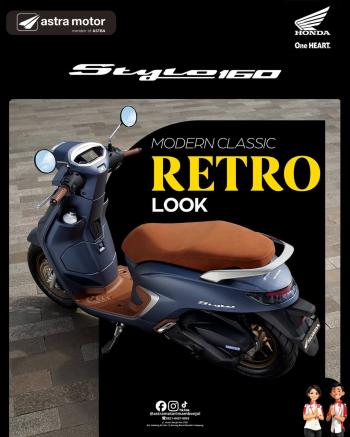 Honda Stylo 160: Perpaduan Sempurna Gaya Retro dan Mesin Modern di Astra Motor Imam Bonjol