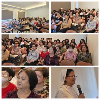 Ibu - Ibu Gereja Adalah, Ibu  Rohani dalam Keluarga  Sekaligus Teladan Bagi Warga Gereja 