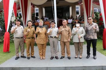 Peringatan Hari Agraria dan Tata Ruang Tahun 2022, Wagub Chusnunia Ajak Wujudkan Percepatan Transformasi Digital dalam Pelayanan Publik