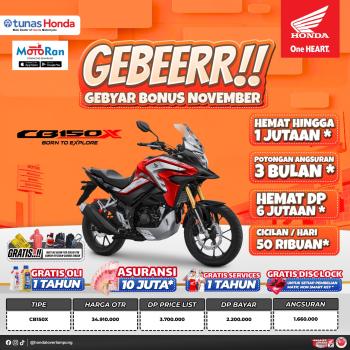 Miliki Motor Impian Dengan Promo Menarik di Bulan November 