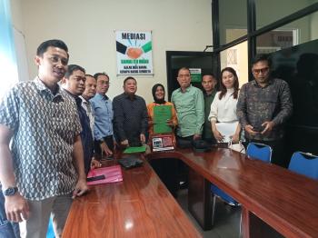 Perbankin Pengprov Lampung Tolak Resume Mediasi Dari Penggugat.