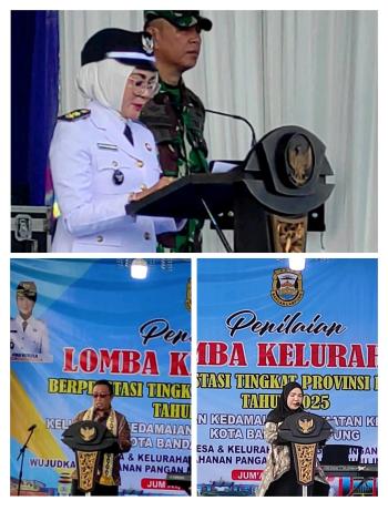 Kelurahan Kedamaian Bukan Kaleng - Kaleng :  Ganjar Jatiyono Staf Ahli Gubernur Bidang Pemerintahan