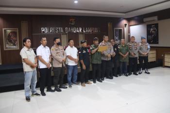 Tiga Pemuda Pembuat Video Ujaran Kebencian Antar Suku Diamankan, Polresta Bandar Lampung Lakukan Mediasi