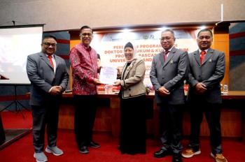 UBL Resmikan Program Studi Doktor (S3) Hukum, Perkuat Komitmen dalam Pengembangan Ilmu Hukum di Indonesia   