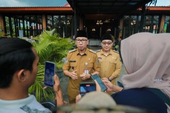 Pemprov Lampung Dukung Program Ketahanan Pangan Nasional  Dalam Acara Penanaman Jagung di Lampung Selatan 