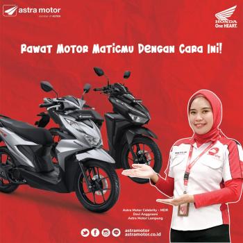 Cara Merawat Motor Matic Yang Benar