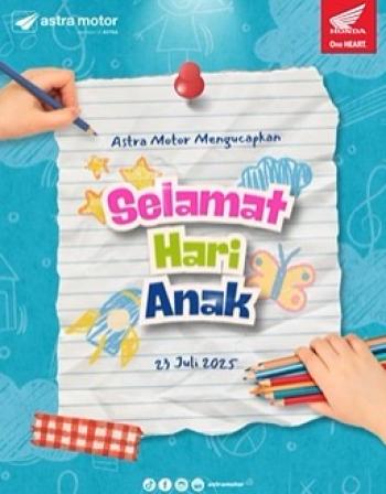 Astra Motor Natar Rayakan Hari Anak Nasional 2025: Komitmen Terhadap Masa Depan Generasi Bangsa