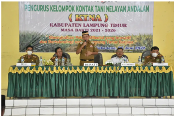 Bupati Dawam Berharap Pertanian Lamtim Makin Maju Melalui Eksistensi KTNA