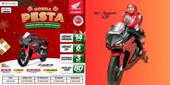 Promo Untuk Honda CBR 250RR di Astra Motor Natar Kembali Di Tebar 