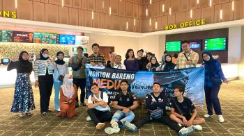 Ajak Media dan Vlogger, TDM Gelar Nonton Bareng Venom di XXI MBK 