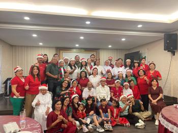 Komunitas Legio Maria Pohon Sukacita Kami Gelar  Perayaan Natal
