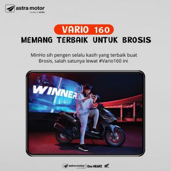 AHM Hadirkan Skutik Premium Sporti All New Honda Vario 160