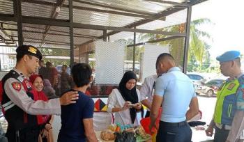 Polsek Kota Agung Perketat Pengamanan Kunjungan di Lapas Kelas IIB