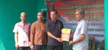 Sosperda Nomor 3 Tahun 2016 Terkait UMKM, Anggota DPRD Syarif Hidayat Sambangi Warga Gedong Pakuon